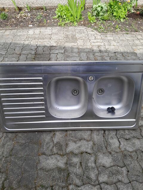 �vier inox deux bacs 50 Barbezieux-Saint-Hilaire (16)