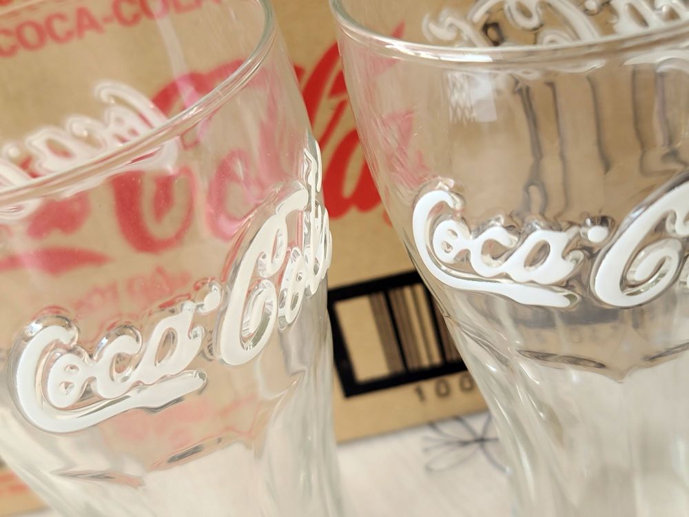 Ensemble de 6 verres Coca Cola - &Eacute;dition Arcoroc -neuf Décoration