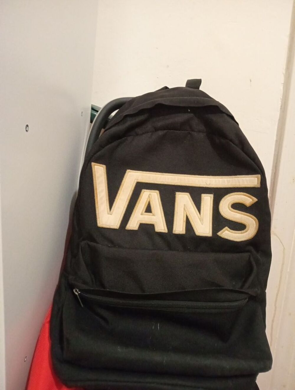 Sac &Agrave; Dos VANS Noir Maroquinerie