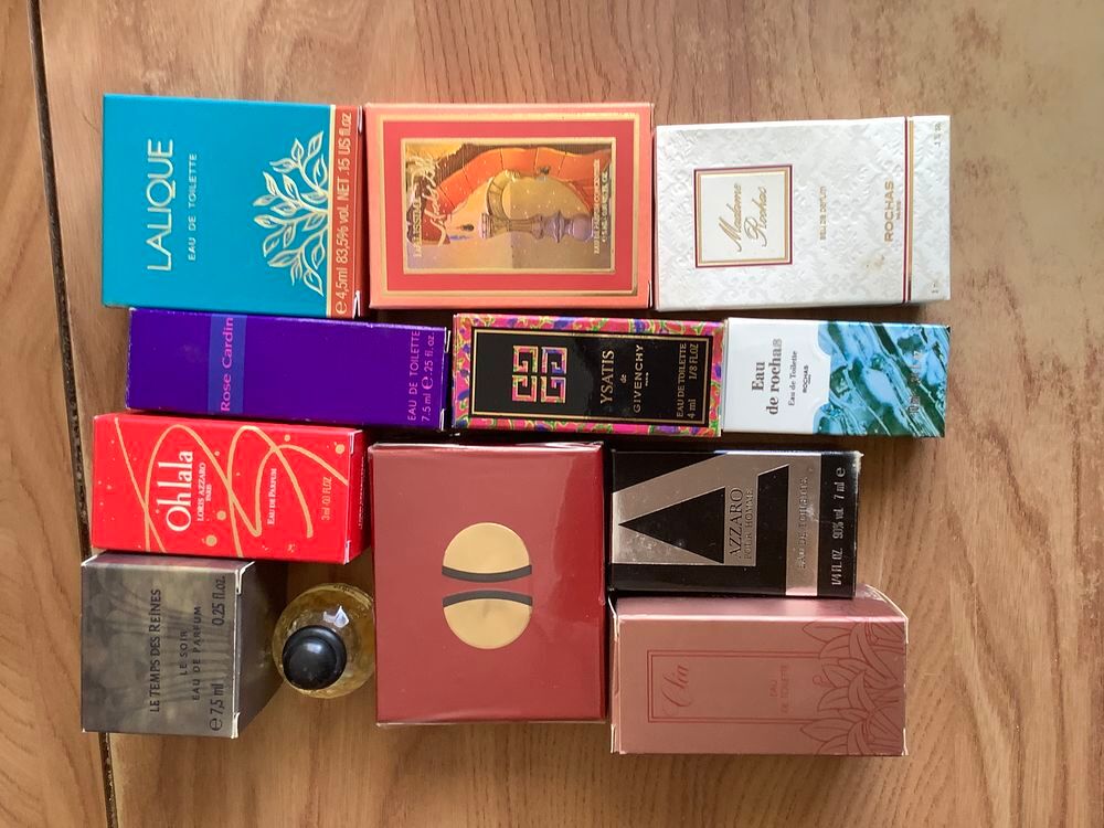 Miniatures parfums 