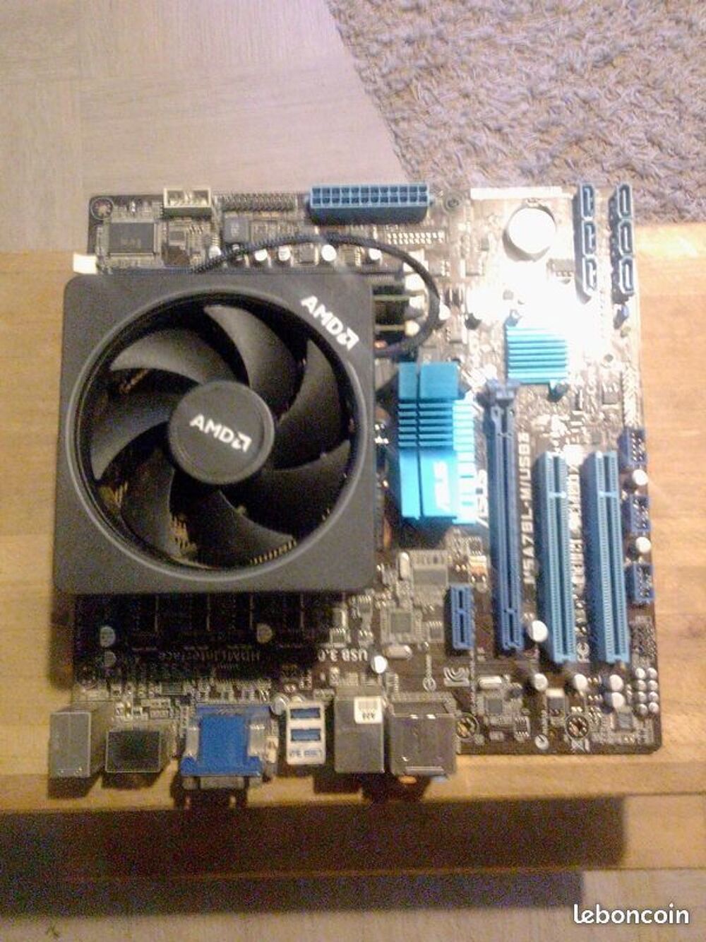 AMD FX8350 black edition +carte m&egrave;re+16GO ram Matériel informatique