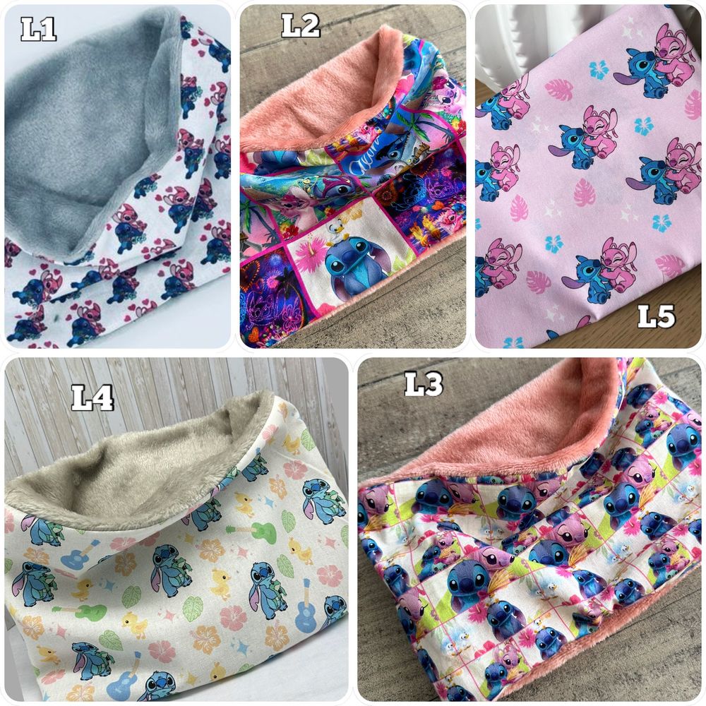 Snood enfant motifs Lilo et Stitch Vtements enfants