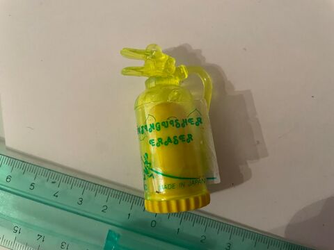 Gomma gomme eraser collection estinteur jaune 9 Bures-sur-Yvette (91)