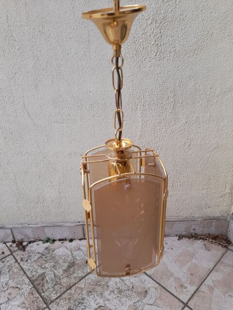 lustre couleur dor 14 cm x 14 cm 13 Quincy-sous-Snart (91)