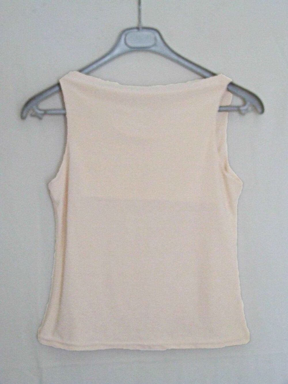 D&eacute;bardeur extensible, Beige, Taille 3 (38 40) TBE Vêtements