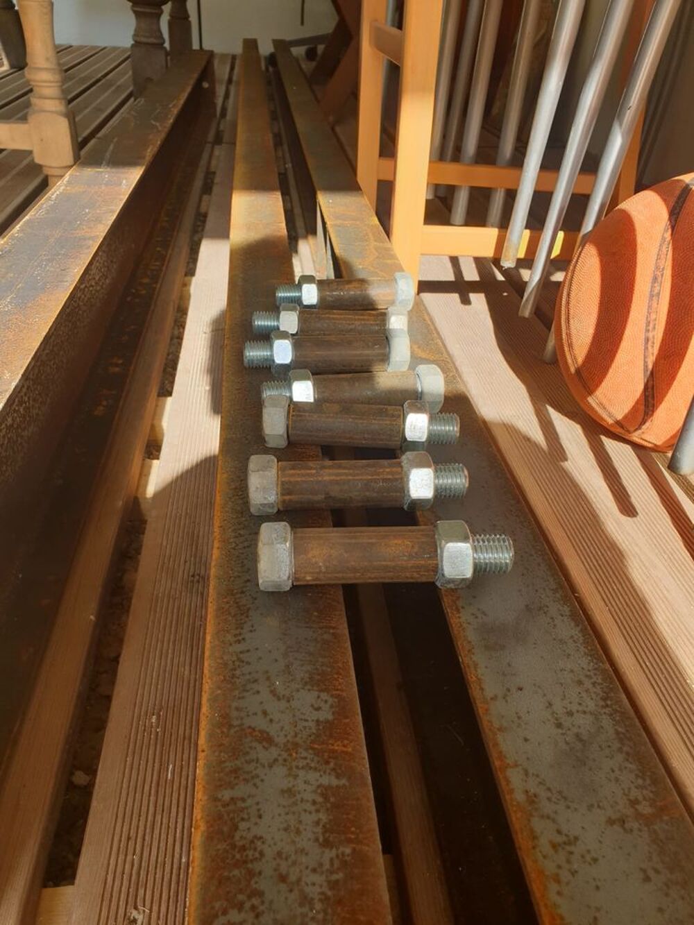 3 poutres IPN et entre-toises, vendues ensemble ou s&eacute;par&eacute;men Bricolage