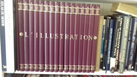 l'illustration:histoire d' un siecle (1843-1944) 16  volumes 85 Lyon 3 (69)