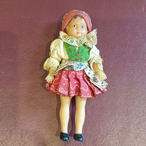 Petite poupée de Collection Tchèque 10,6 cm Ancien 14 Antony (92)