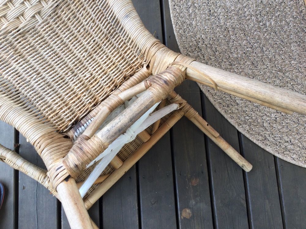 Fauteuils en osier Meubles