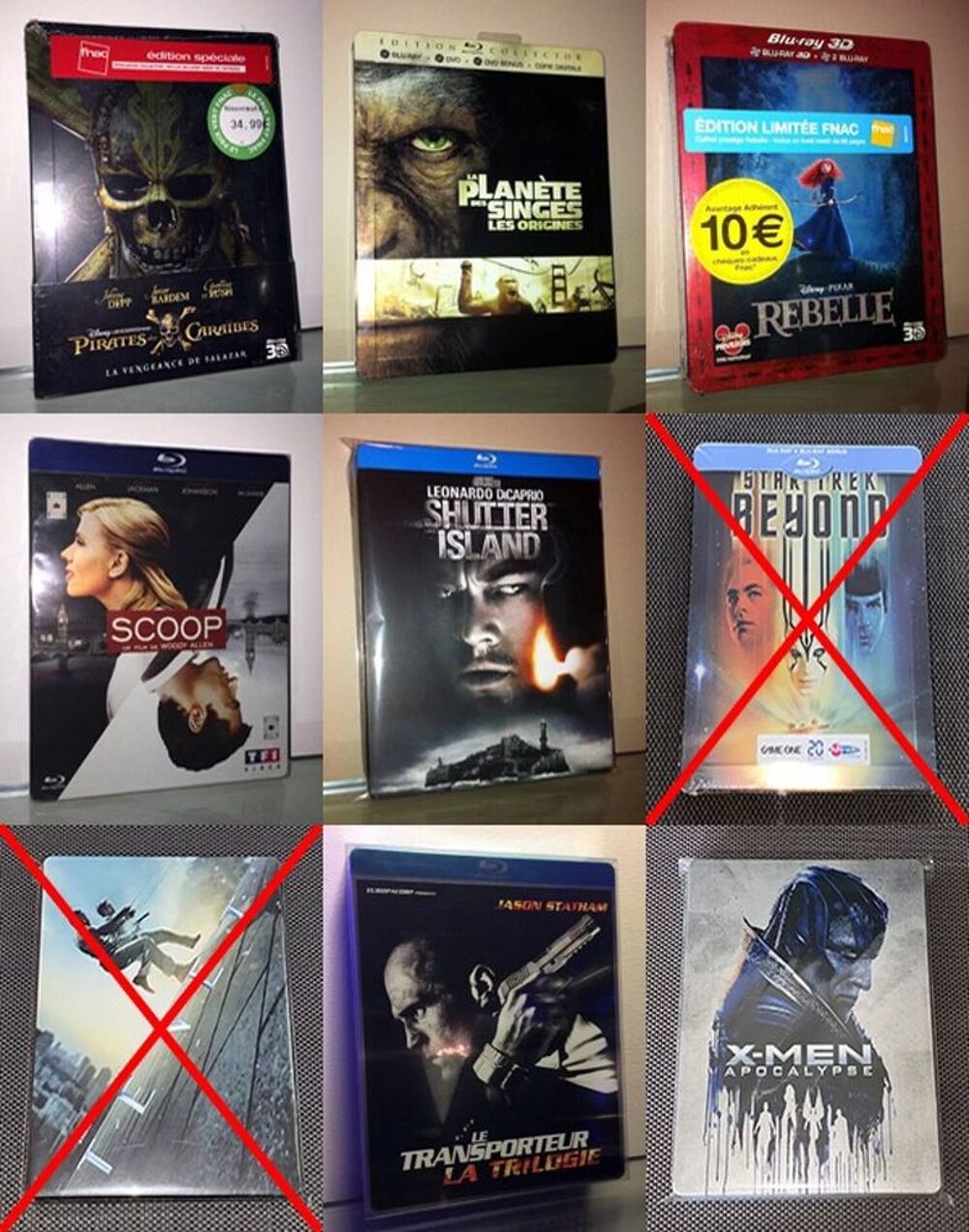 Blu Ray Steelbook de FR, BE, IT, UK - mrtsteph DVD et blu-ray