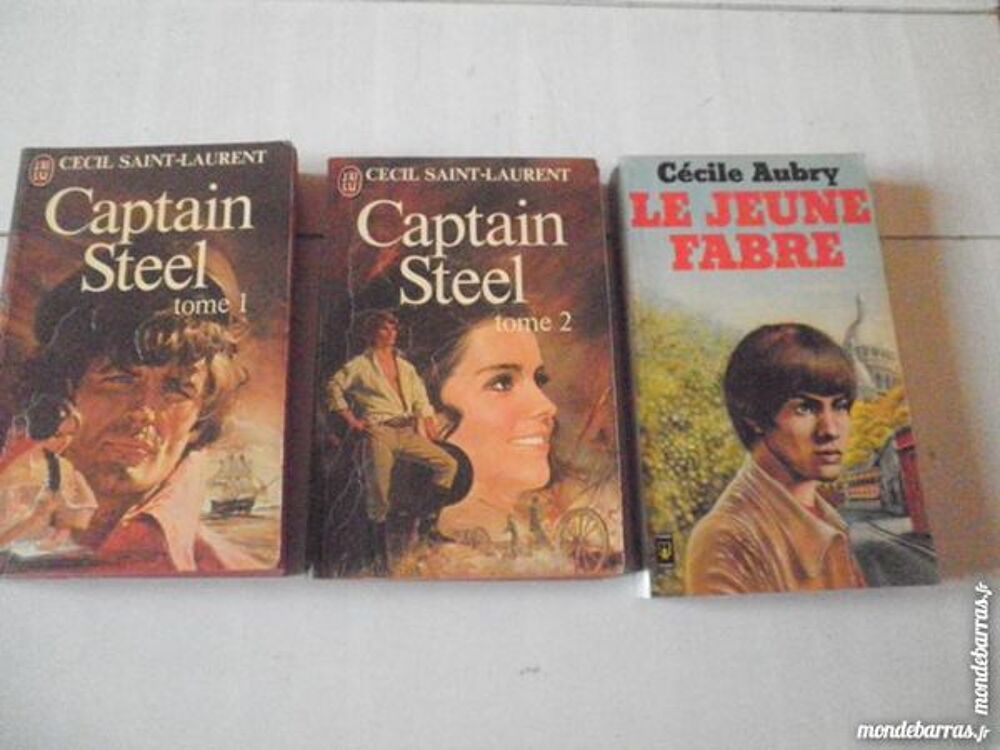 lot de trois romans Livres et BD