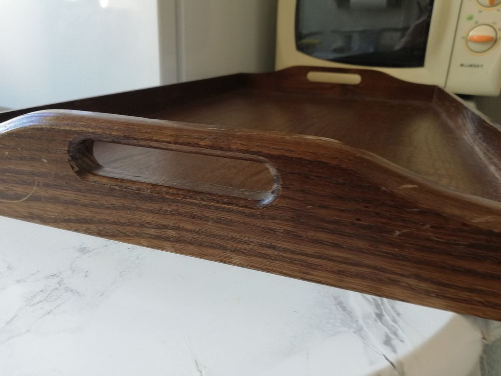 Plateau repas en bois Meubles