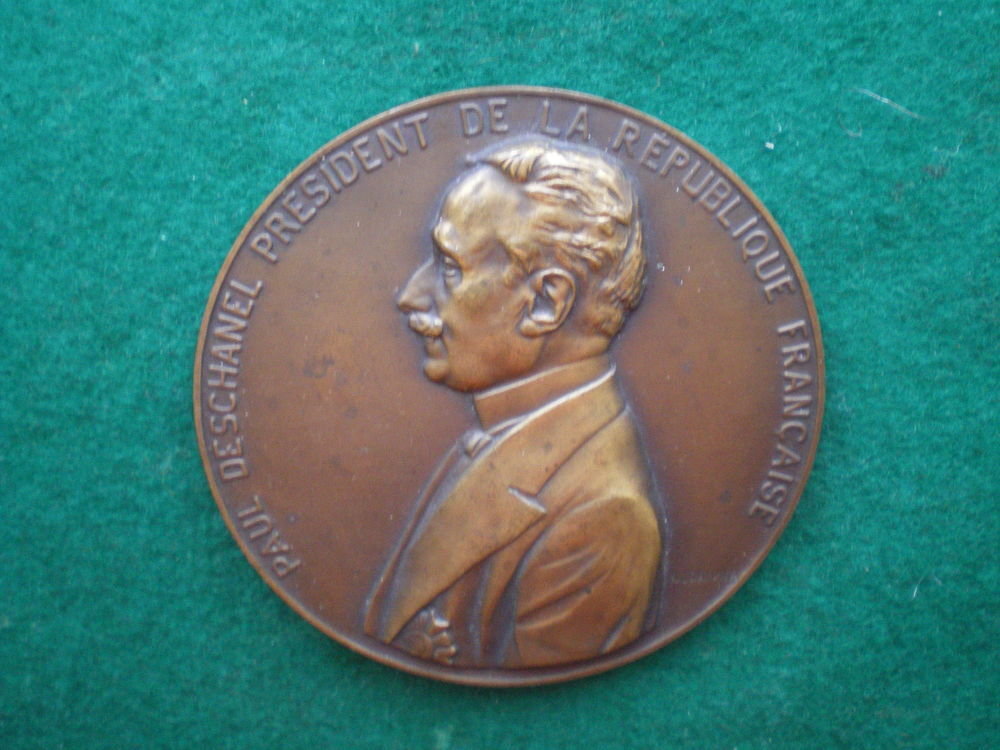 M&eacute;daille du Pr&eacute;sident Paul Deschanels 