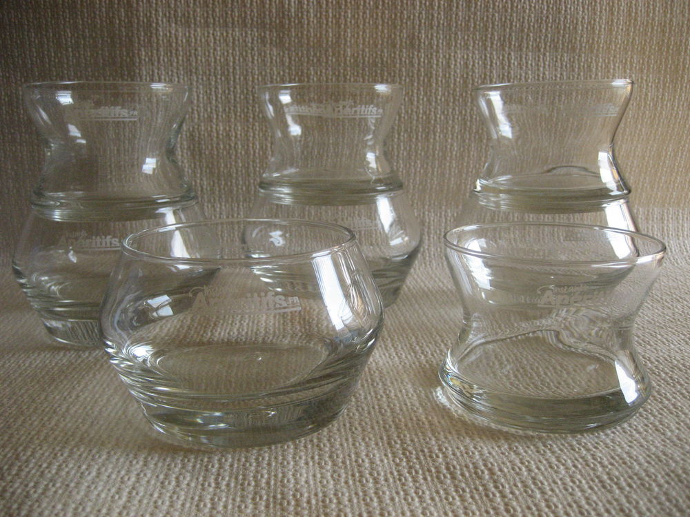 LOT DE 4 DUOS VERRE &amp; VERRINE Cuisine