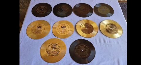 Vintage: 10 anciens disques publicitaire 33T, dimaètre 17cm
Saint-Pierre-les-Étieux (18)