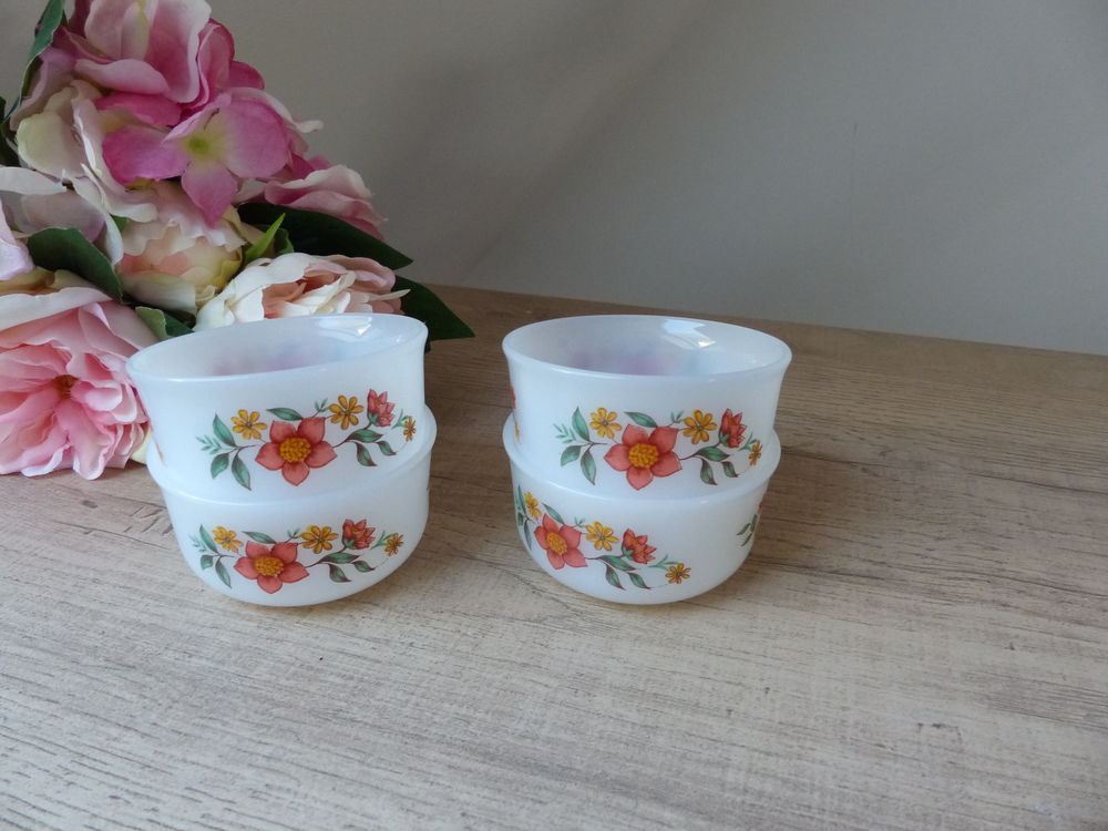 Quatre ramequins arcopal Vintage Cuisine