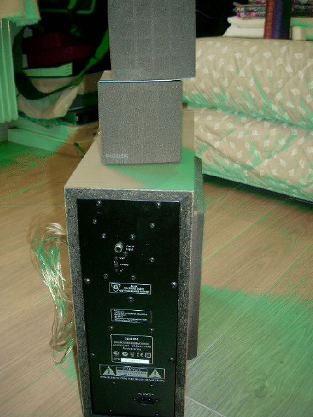 subwoofer + satellites philips henri59 Audio et hifi