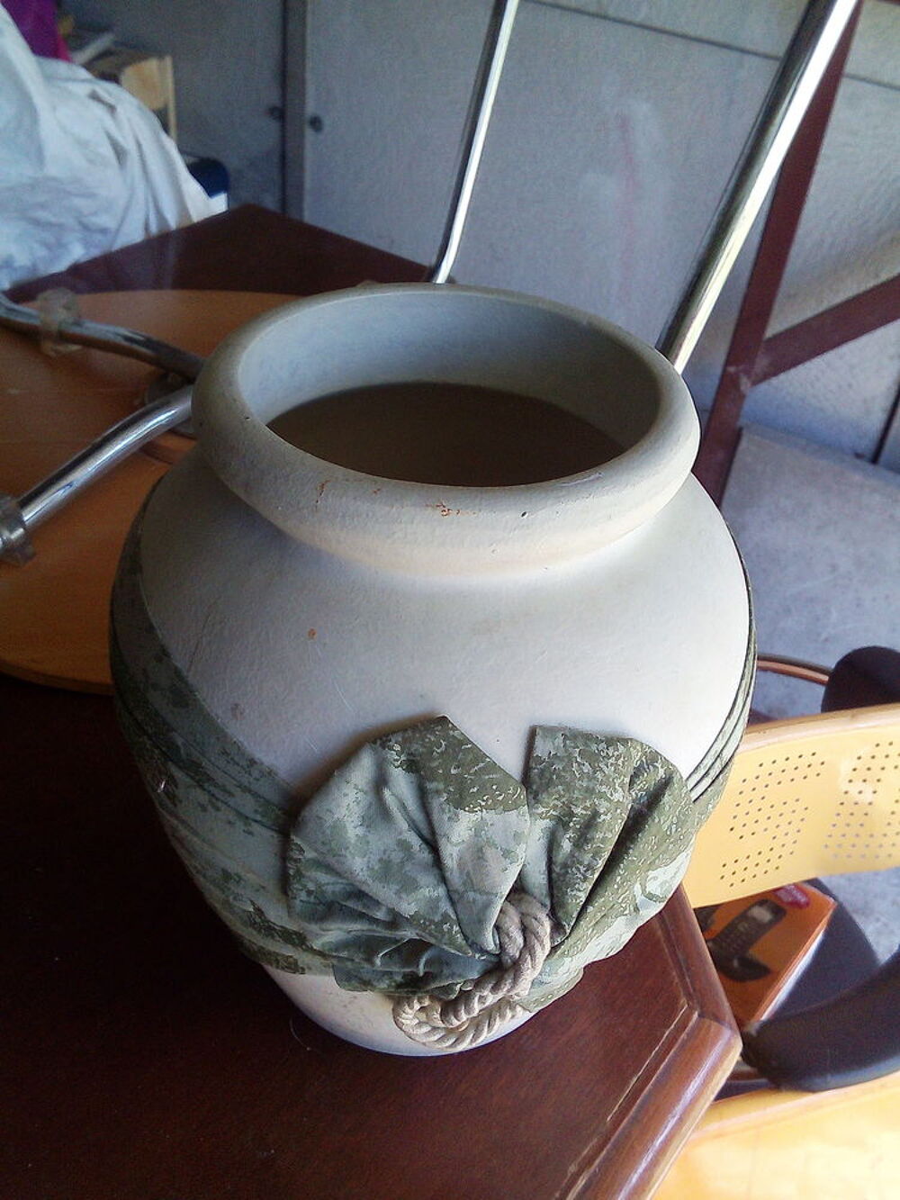 un pot fleur Jardin