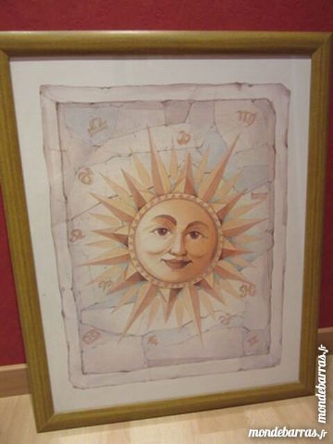 Tableau -  repr�sentation soleil  en parfait �tat 30 Livry-Gargan (93)