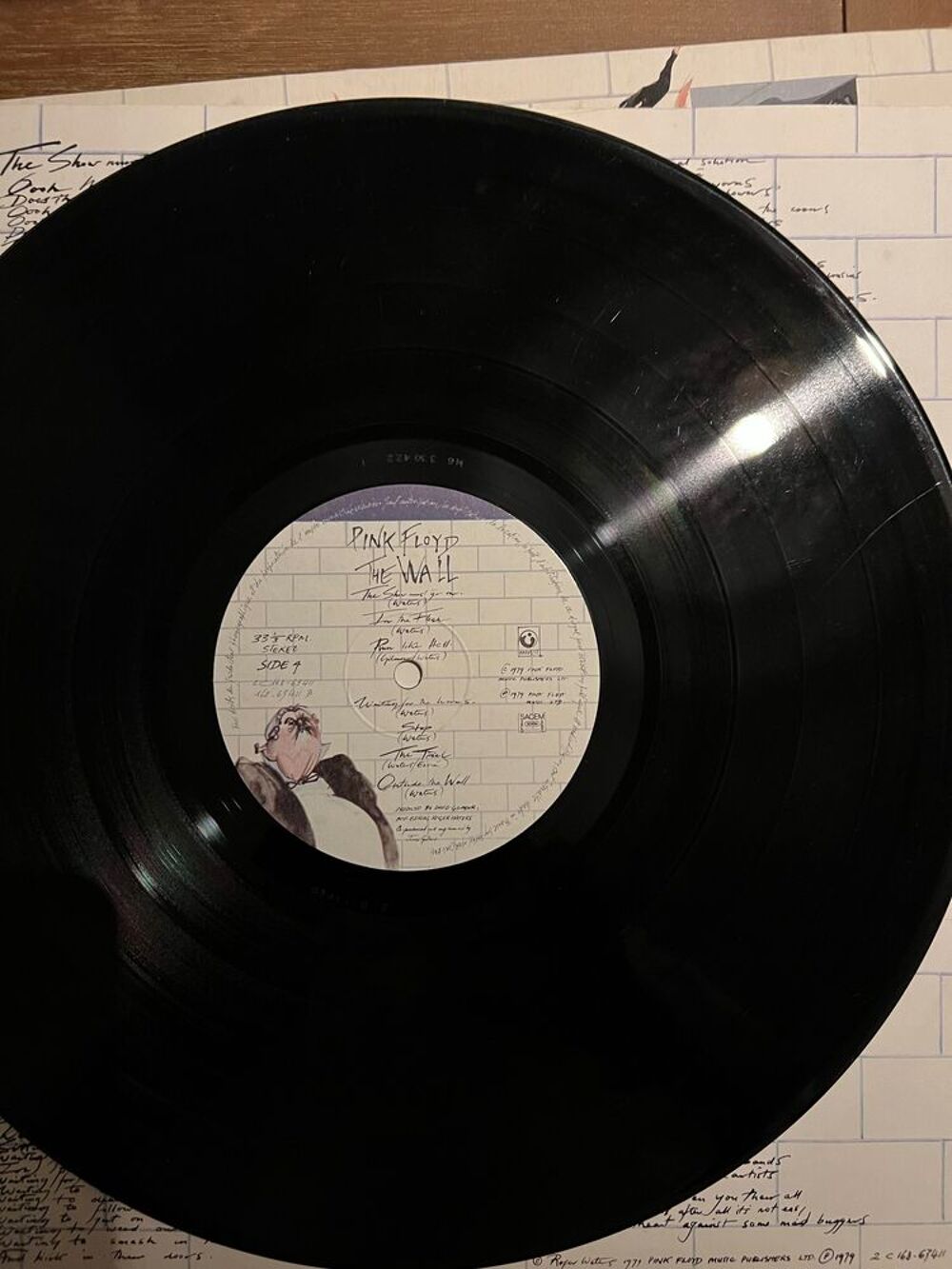 album Pink Floyd The Wall CD et vinyles