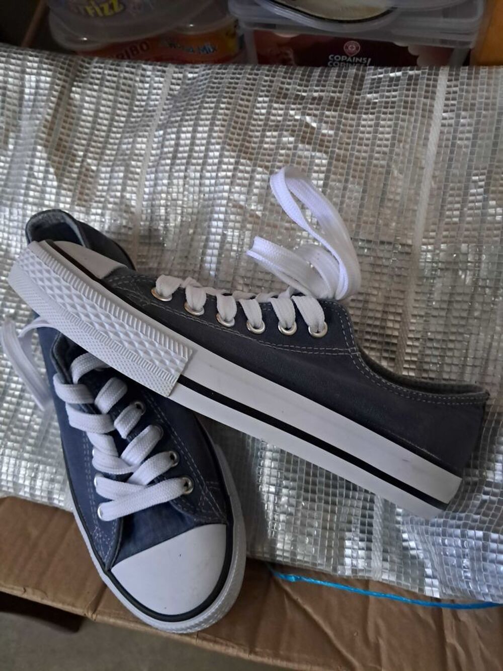 basket bleu Sports