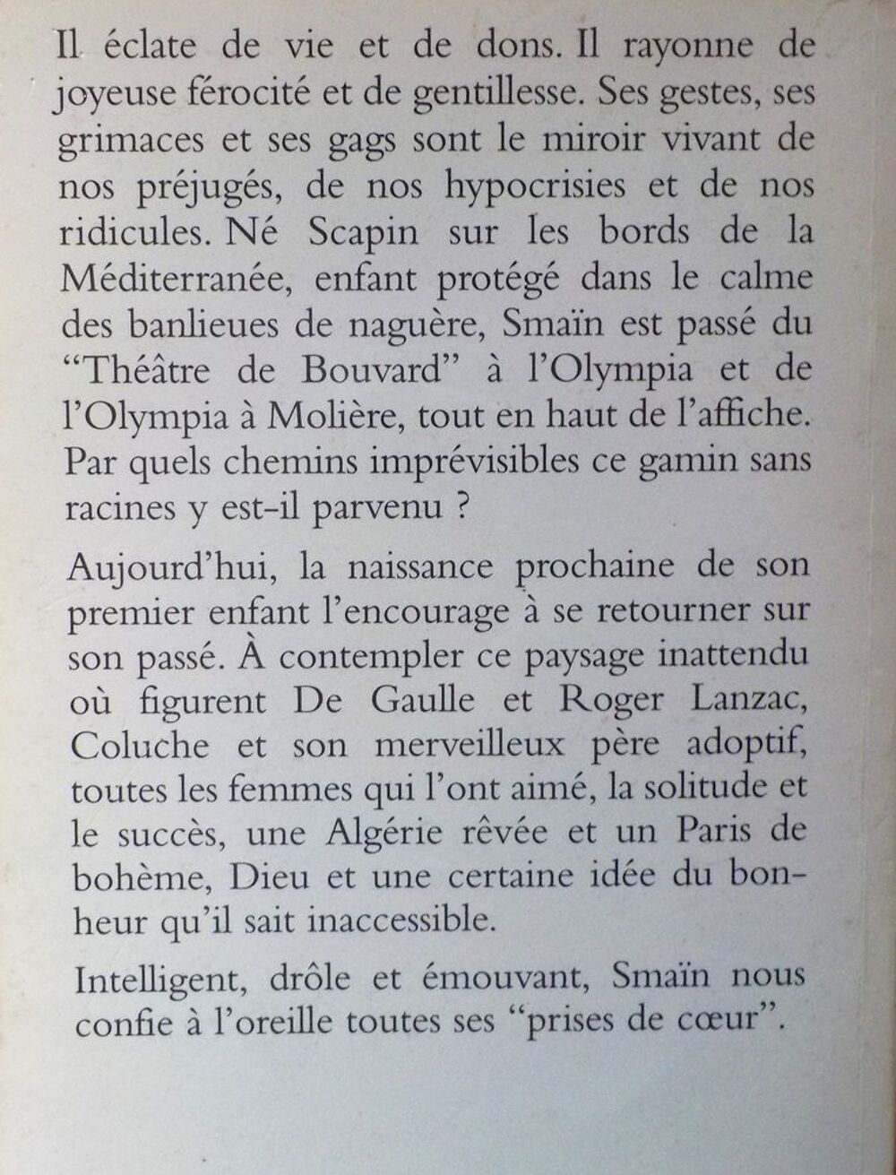 ECRIS-MOI par SMAIN Ed. Pocket Livres et BD