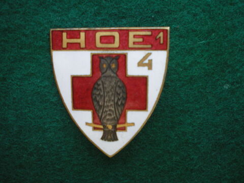 Insigne de Sant� - H�pital d'Origines Etapes 1.4.Le Mans. 90 Caen (14)