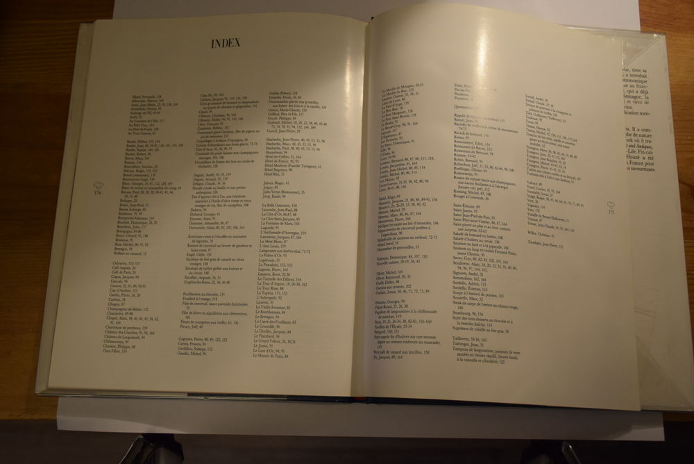 La France &agrave; la Carte - Gault et Millau - 1986 Cuisine