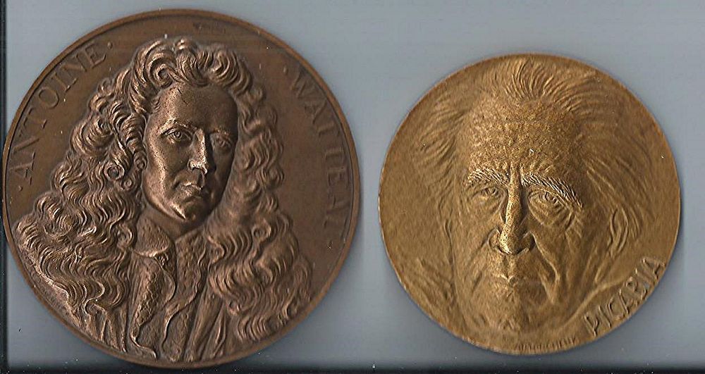 m&eacute;dailles bronze 