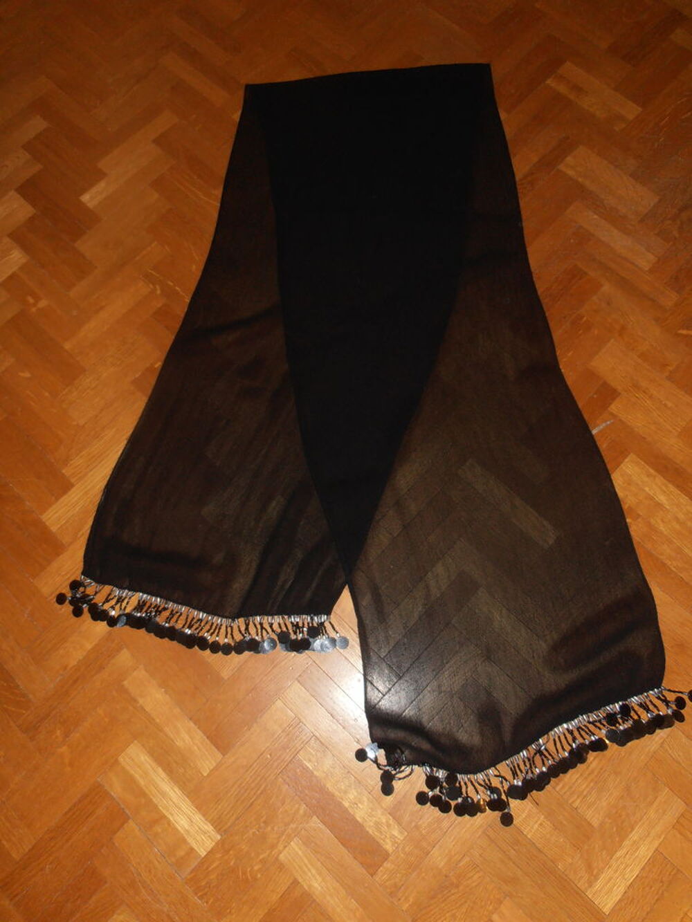 Echarpe voile noir 9 (79) Vêtements