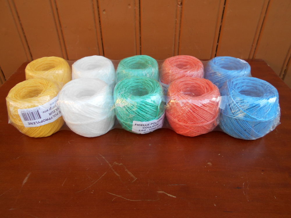 PACK 10 PELOTES FICELLE Bricolage