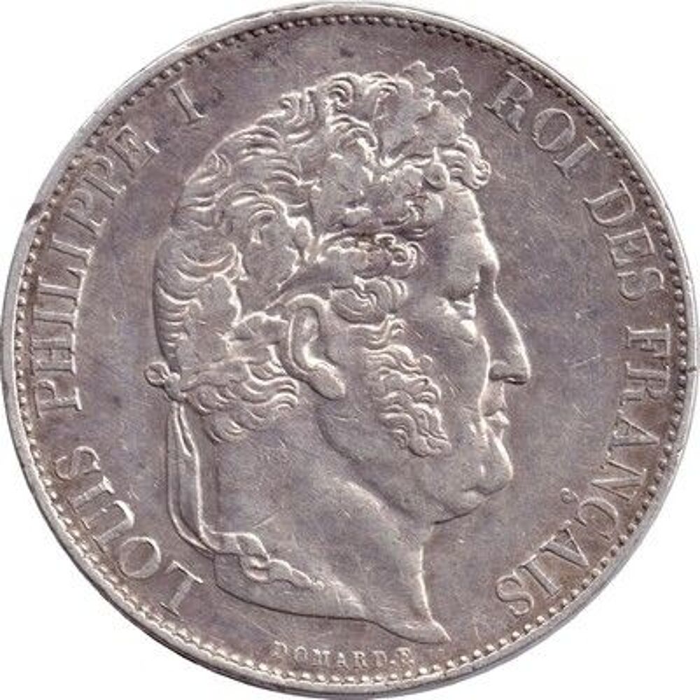 Louis Philippe 5 francs 1848A 