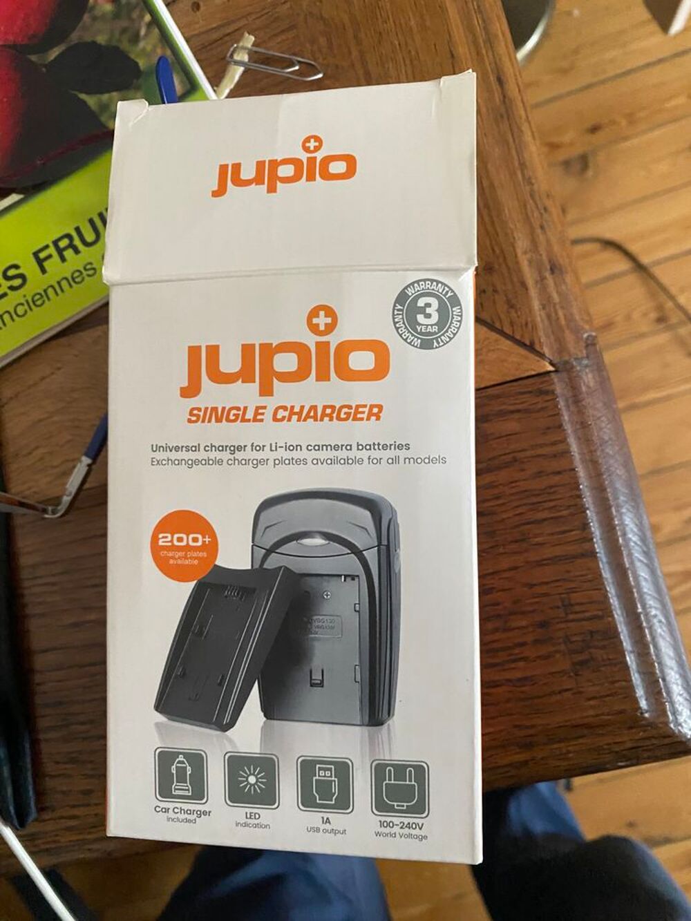 chargeur universel batterie jubio Photos/Video/TV