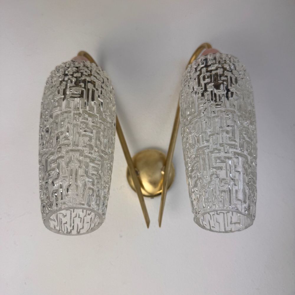 PAIRE D'ANCIENNES APPLIQUES DOUBLE "&nbsp;MAISON ARLUS&nbsp;" VINTAGE
Décoration