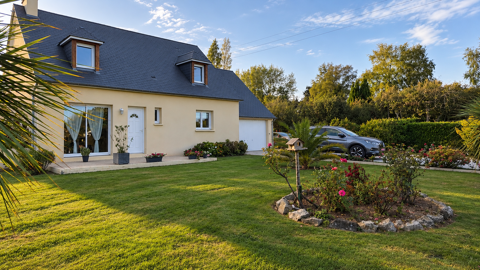  ? ?MAISON 113 m²?4 CHAMBRES?SAINT-JORES (50250) Maison - 5 pièce(s) - 113 m²