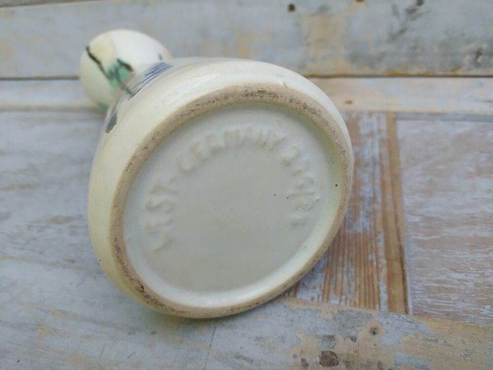 Vase Pichet C&eacute;ramique Vintage Jasba West Germany Décoration