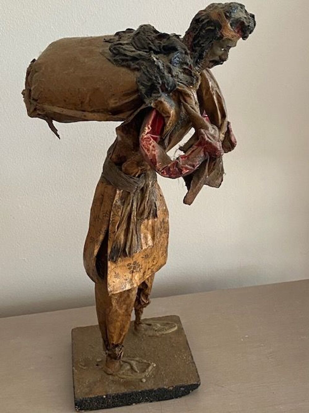 Statuette en papier m&acirc;ch&eacute; dans l'Art Mexicain Décoration