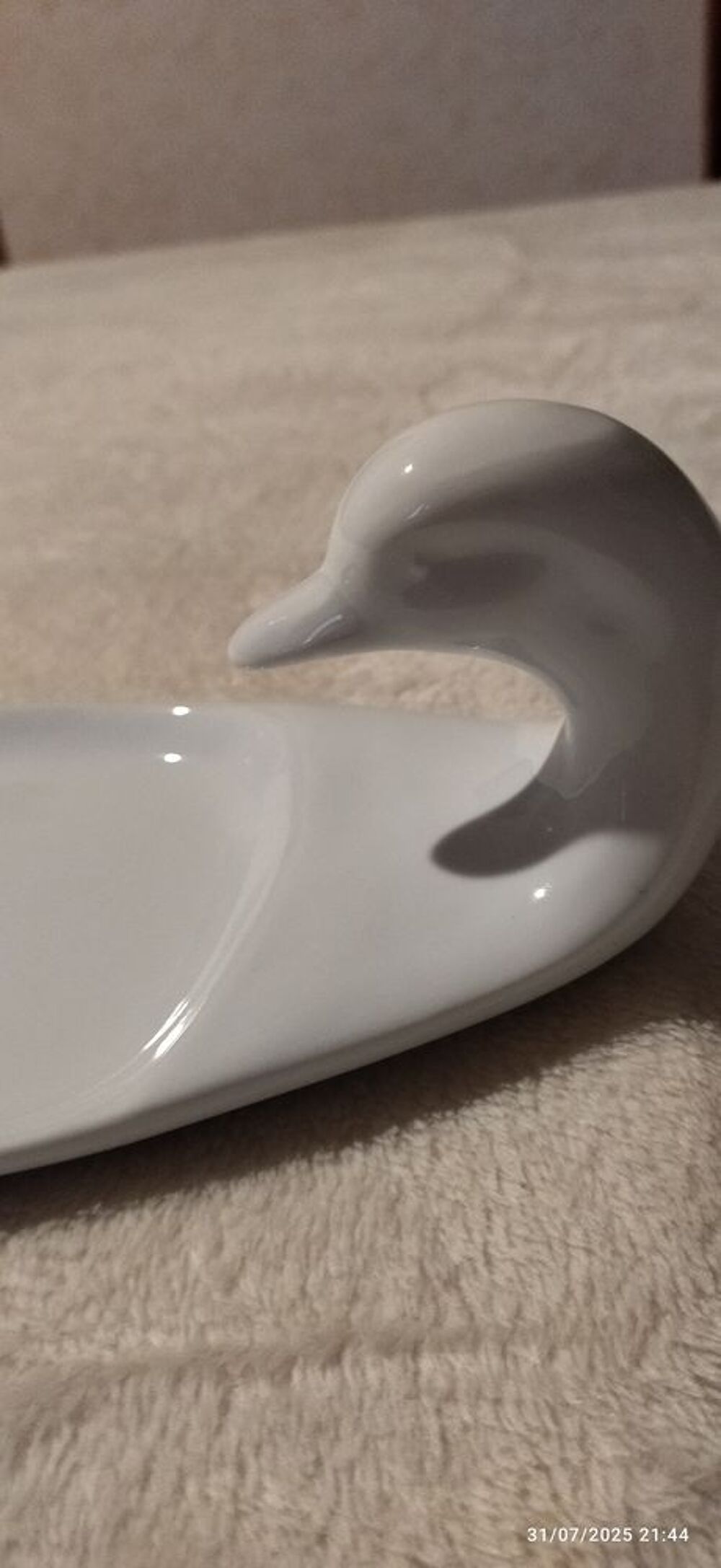  plat pour foie gras ou p&acirc;te 
Décoration