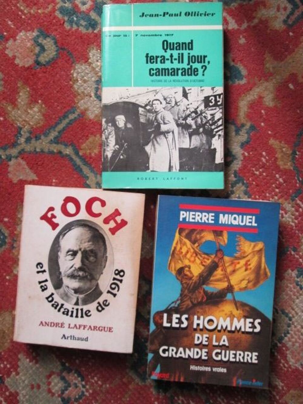 Lot de 16 livres anciens sur 2 guerres mondiales Livres et BD