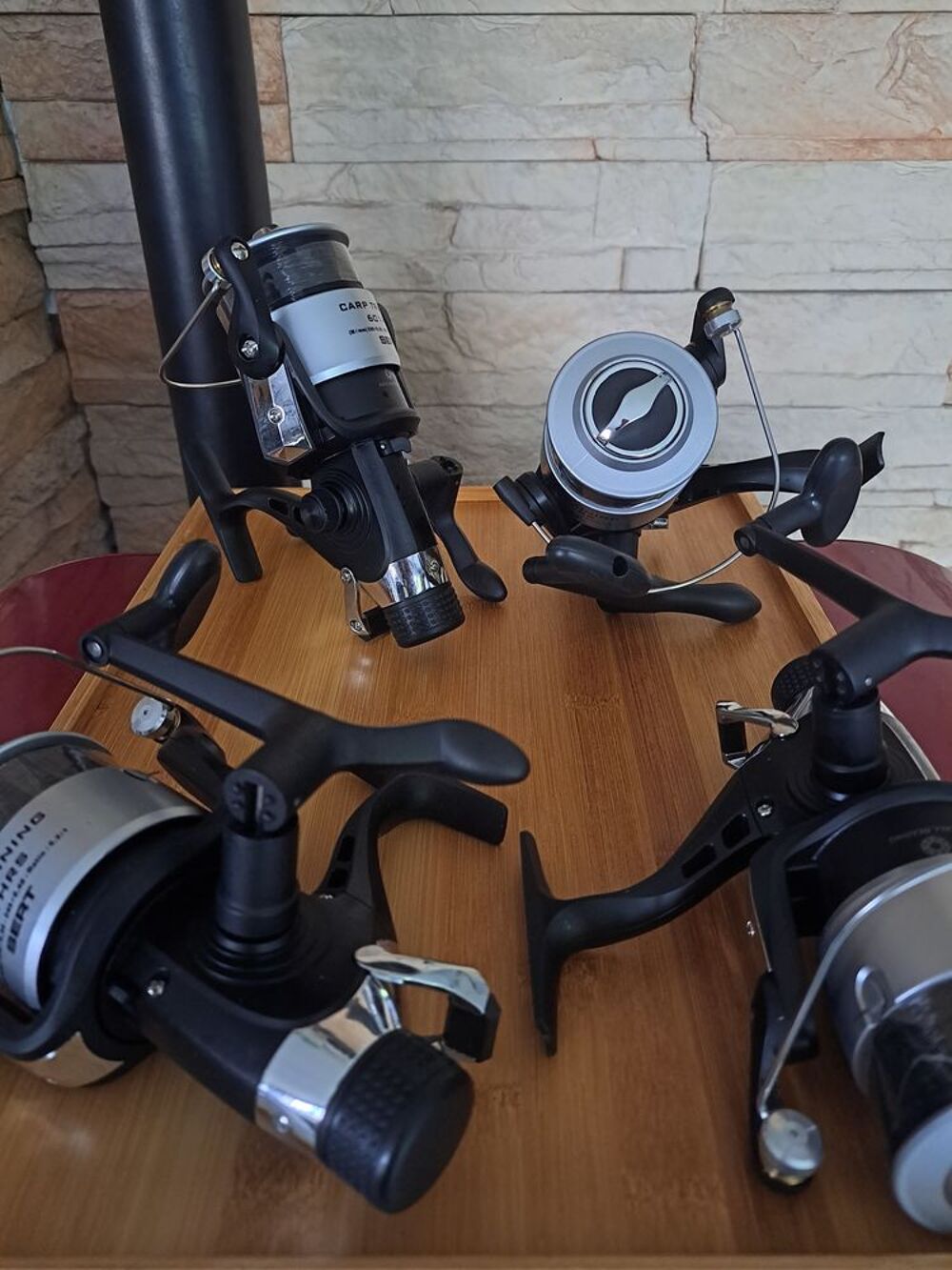 Lot moulinets de p&ecirc;che Sports