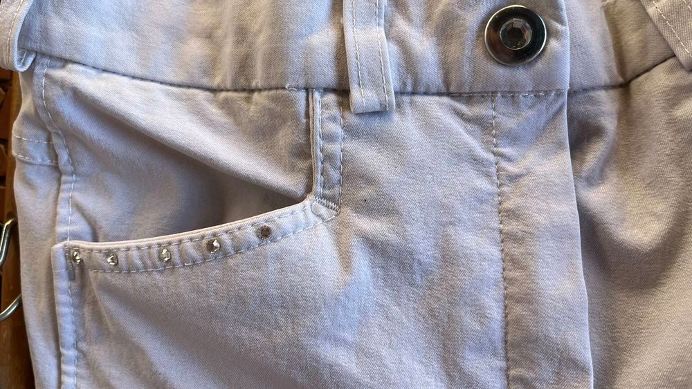 Pantalon d'&eacute;quitation blanc Tattini Sports