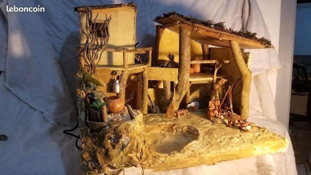 Cr&egrave;ches de No&euml;l artisanales Décoration