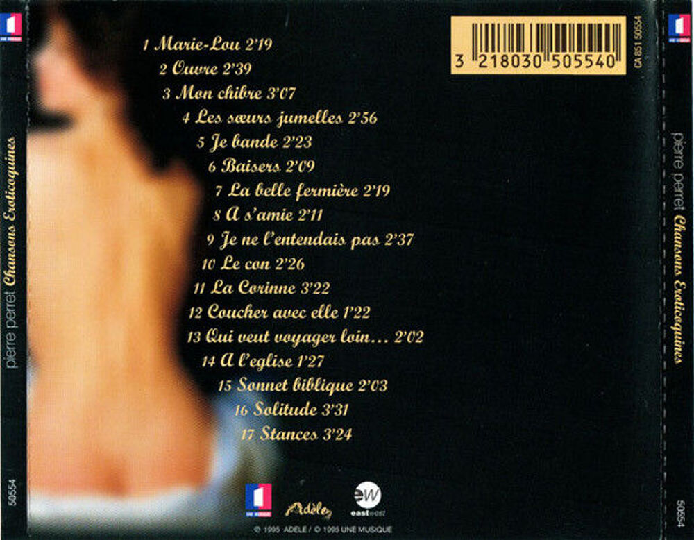 cd Pierre Perret ?? Chansons Eroticoquines (etat neuf) CD et vinyles