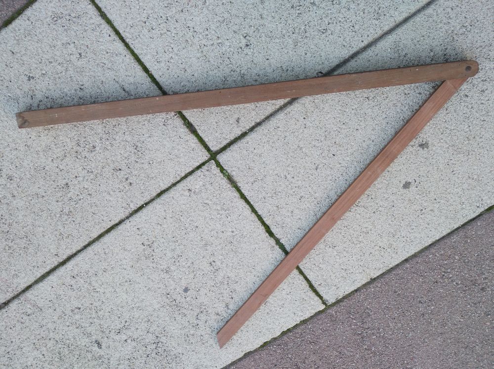 Rapporteur en bois Bricolage