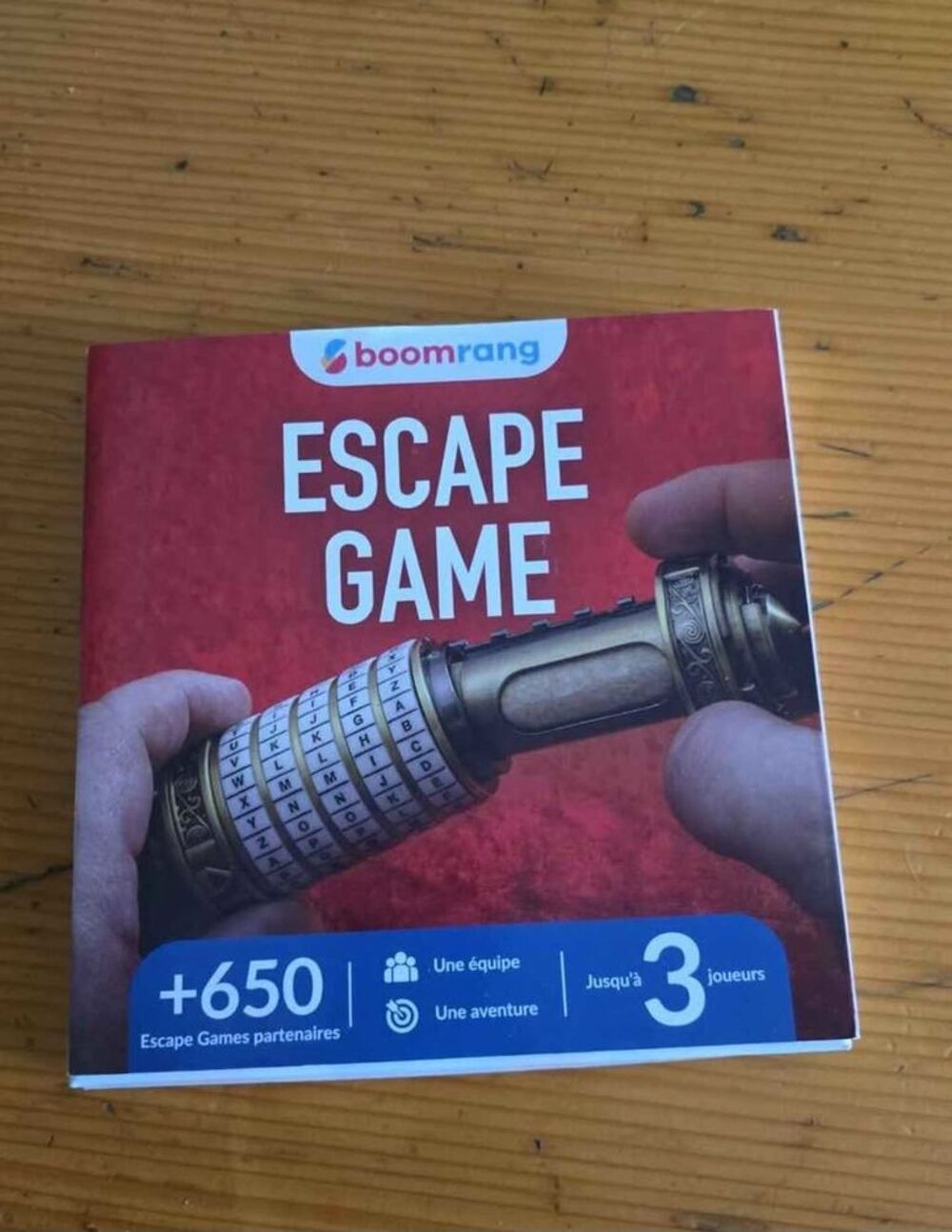 Escape Game Billetterie