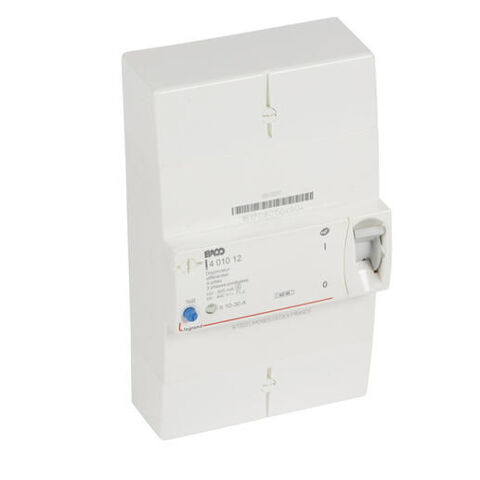 Disjoncteur de branchement Enedis ttrapolaire diffrentiel 500mA slectif - 30A legrand baco 90 Lens (62)