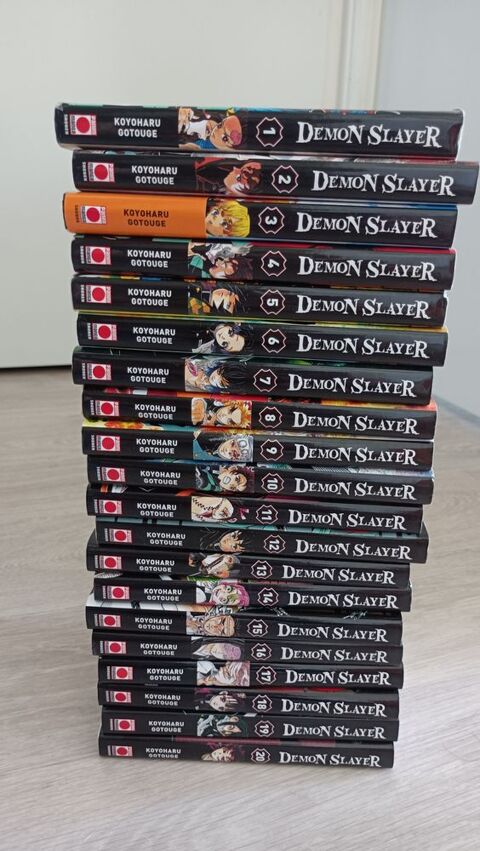 Collection manga Demon Slayer 20 numéros  100 Mérignac (33)