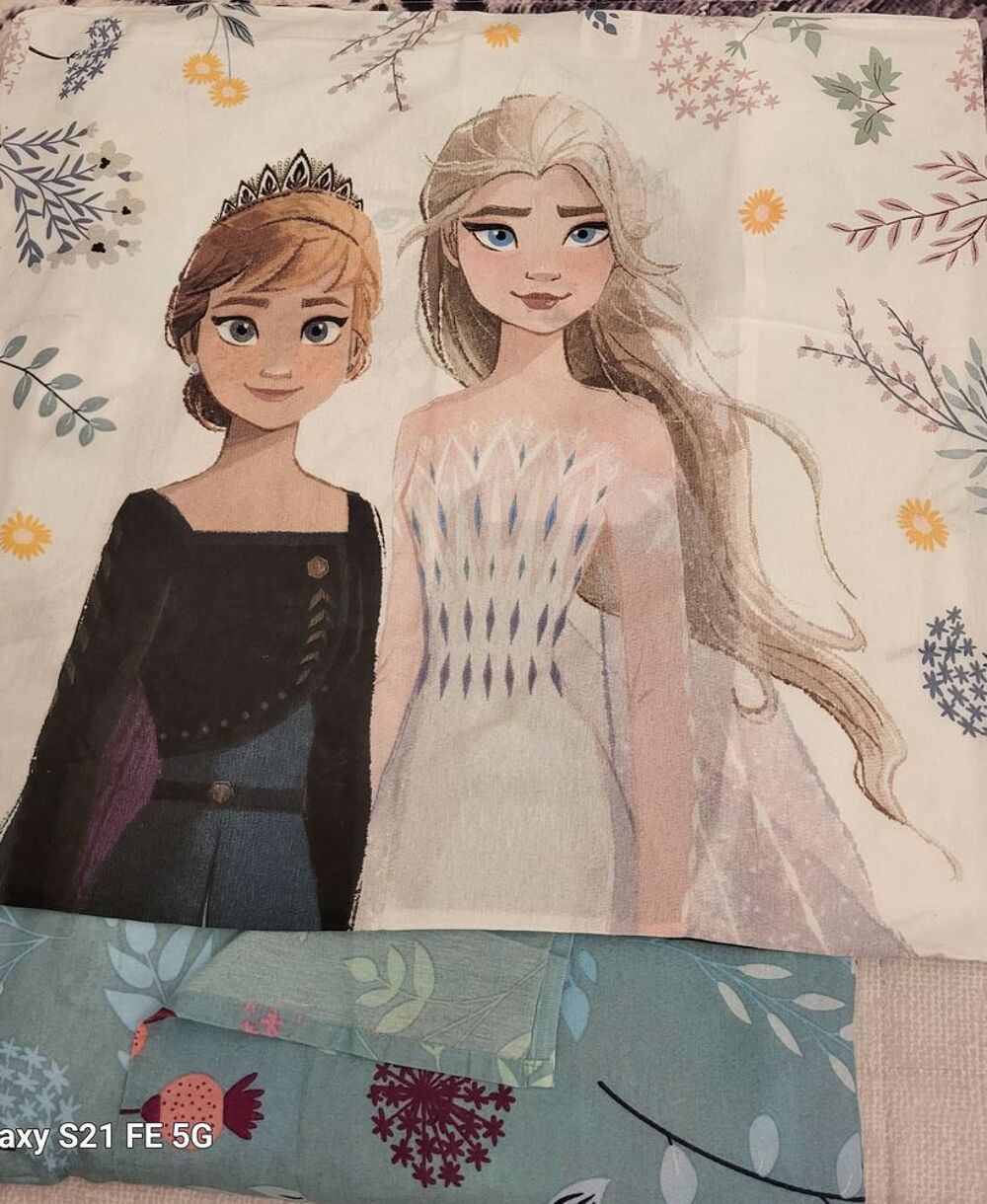 Housse de couette Reines des neiges Puériculture