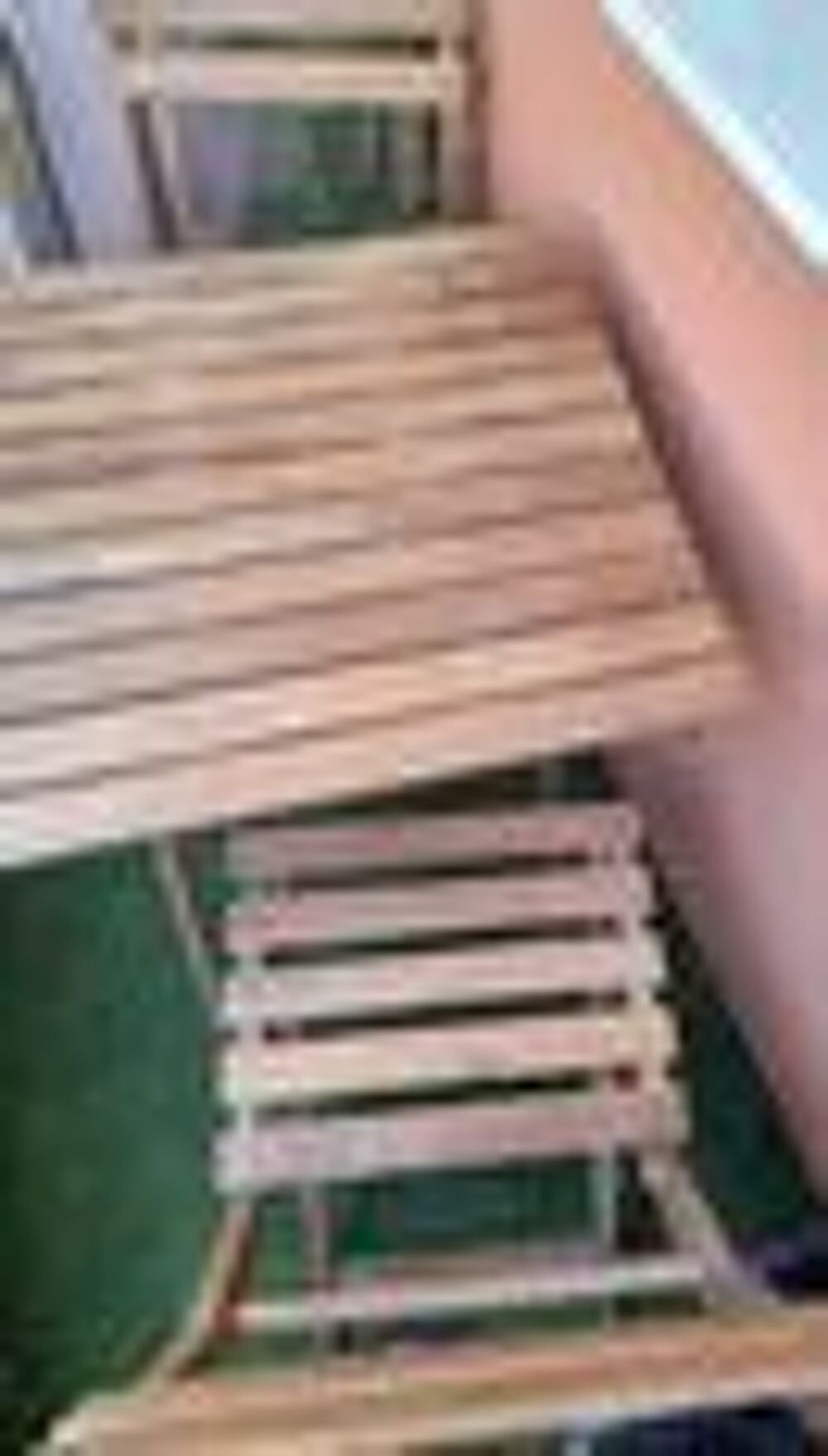 Table de jardin + 2 chaises Jardin