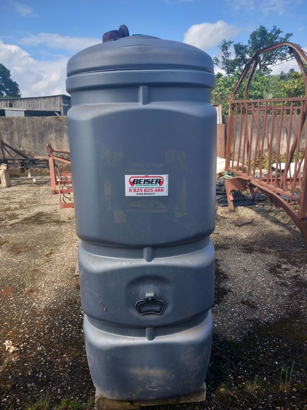 cuve &agrave; fuel Bricolage